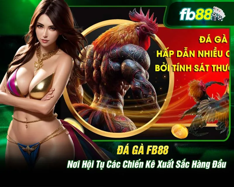 Đá gà cựa sắt hấp dẫn tại FB88